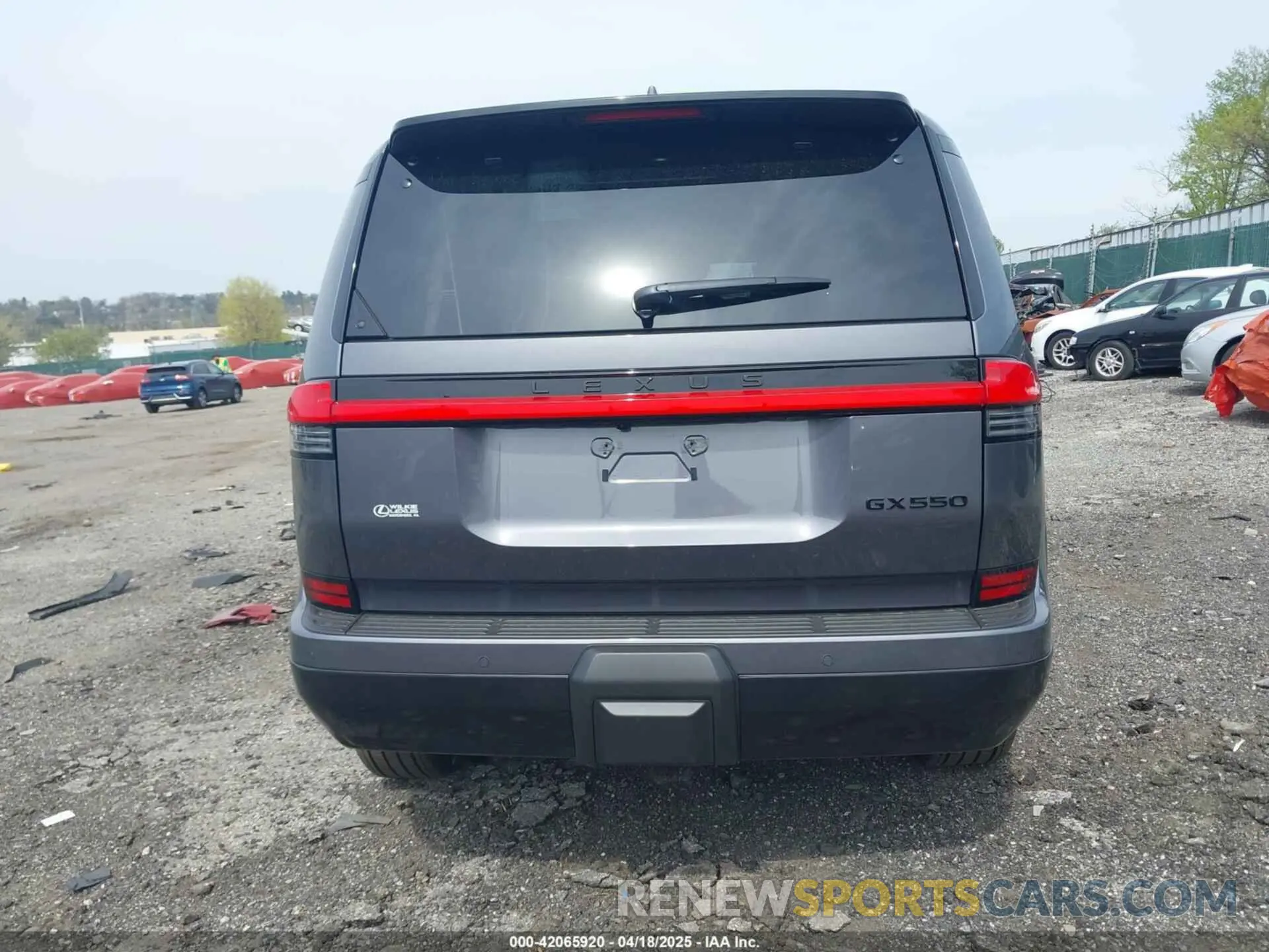 14 fotografías del automóvil dañado JTJTBCDX4S5039077 LEXUS GX 550 2025