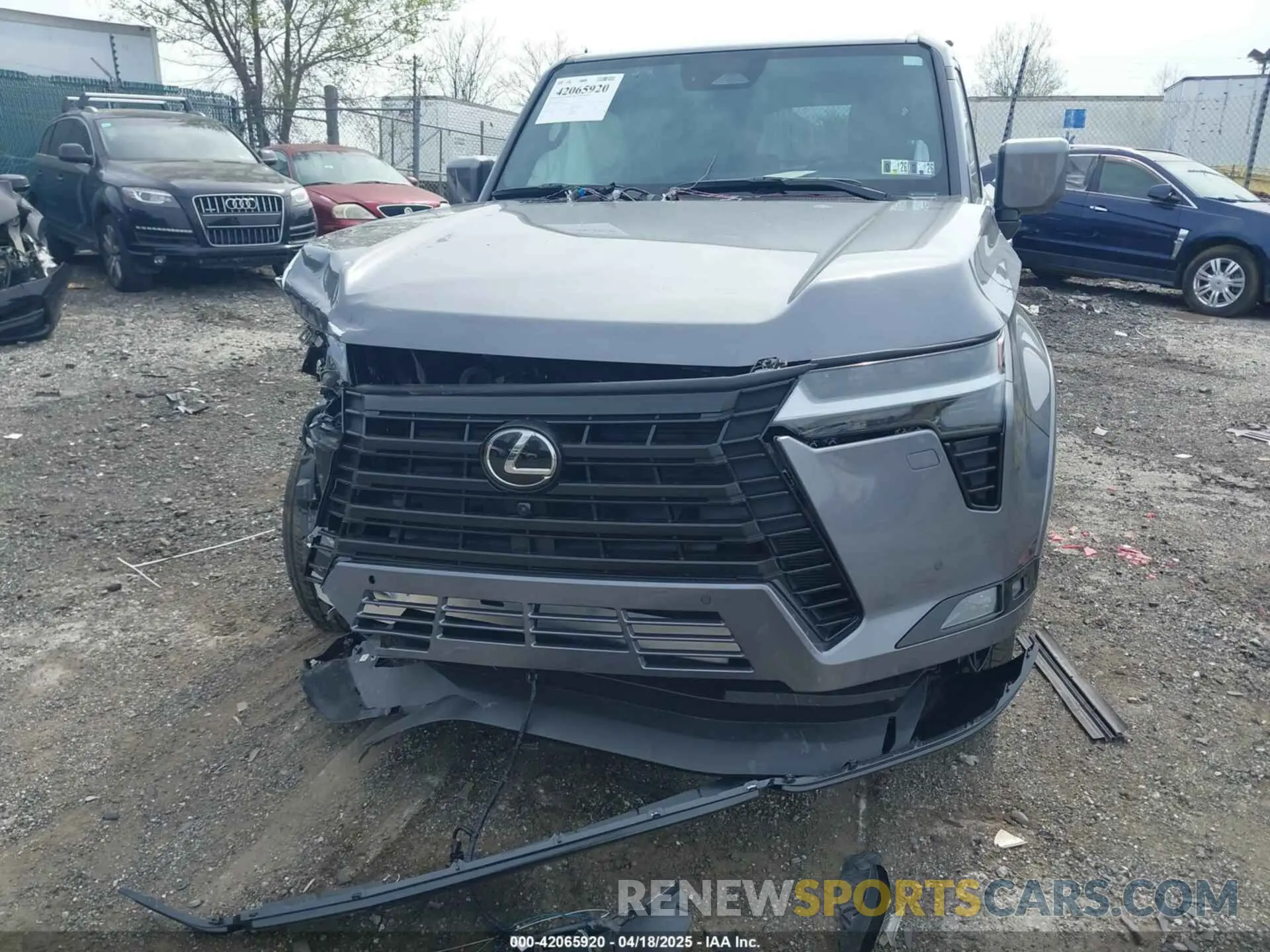 5 fotografías del automóvil dañado JTJTBCDX4S5039077 LEXUS GX 550 2025