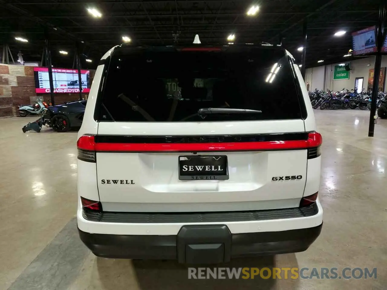 4 fotografías del automóvil dañado JTJVBCDX6R5022512 LEXUS GX 550 LUX 2024