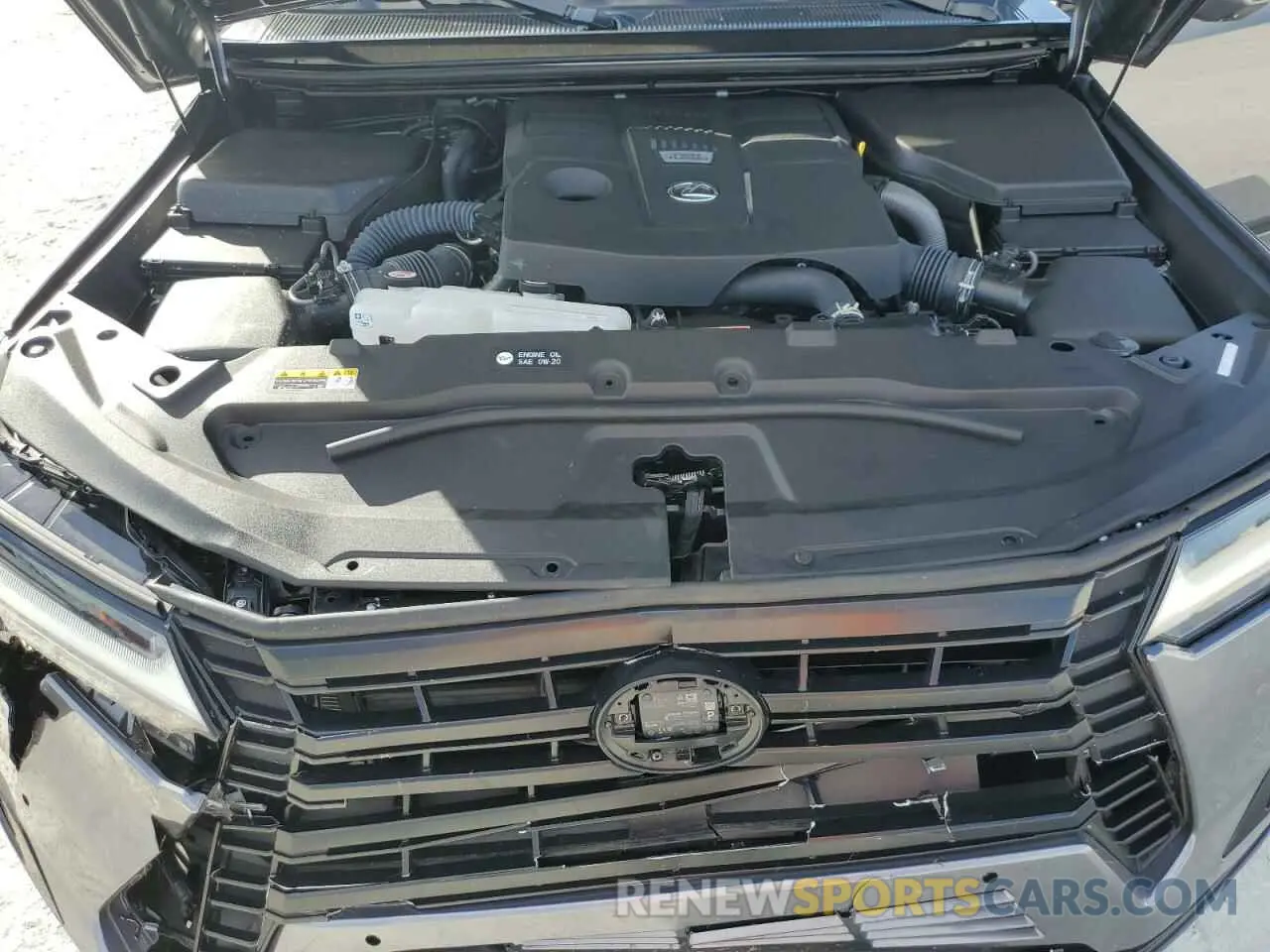 12 fotografías del automóvil dañado JTJVBCDX7R5007906 LEXUS GX 550 LUX 2024