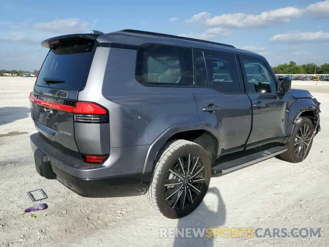 3 fotografías del automóvil dañado JTJVBCDX7R5007906 LEXUS GX 550 LUX 2024