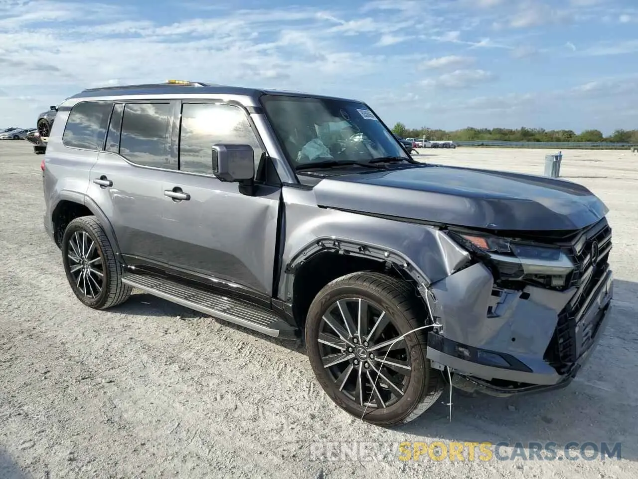 4 fotografías del automóvil dañado JTJVBCDX7R5007906 LEXUS GX 550 LUX 2024