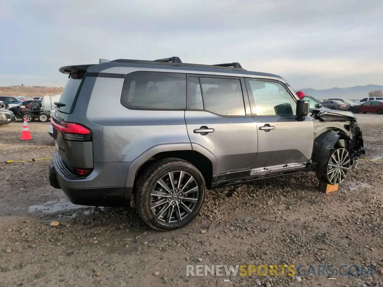 3 fotografías del automóvil dañado JTJVBCDX7R5015696 LEXUS GX 550 LUX 2024