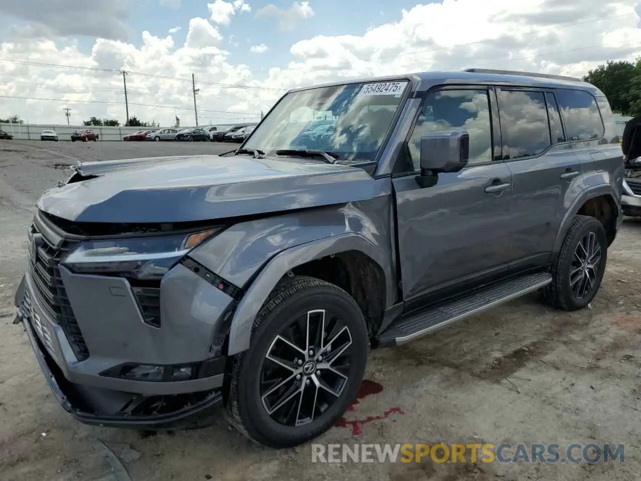 1 fotografías del automóvil dañado JTJTBCDX1R5027690 LEXUS GX 550 PRE 2024