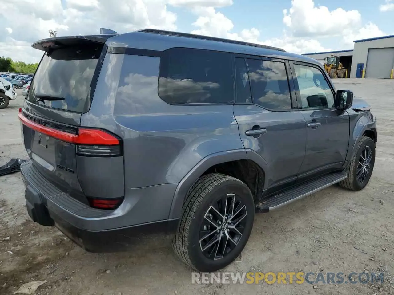 3 fotografías del automóvil dañado JTJTBCDX1R5027690 LEXUS GX 550 PRE 2024