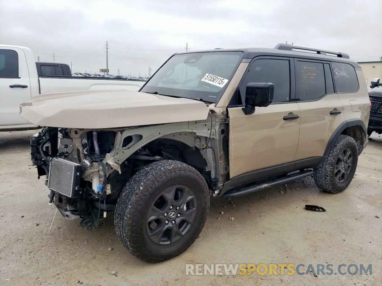 1 fotografías del automóvil dañado JTJTBCDX2R5011482 LEXUS GX 550 PRE 2024