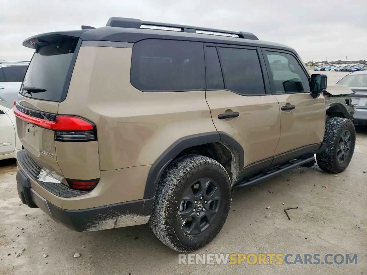 3 fotografías del automóvil dañado JTJTBCDX2R5011482 LEXUS GX 550 PRE 2024