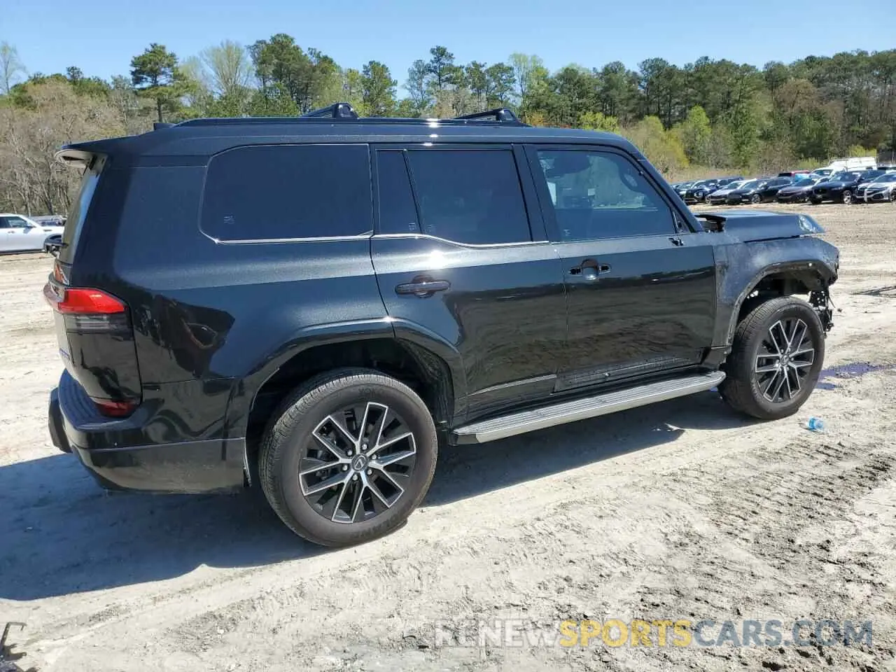 3 fotografías del automóvil dañado JTJTBCDX2R5021655 LEXUS GX 550 PRE 2024