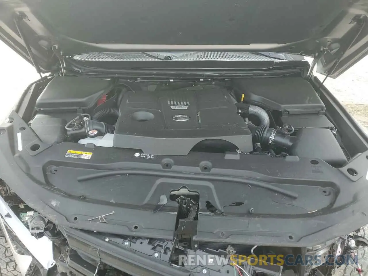 12 fotografías del automóvil dañado JTJTBCDX3R5019851 LEXUS GX 550 PRE 2024