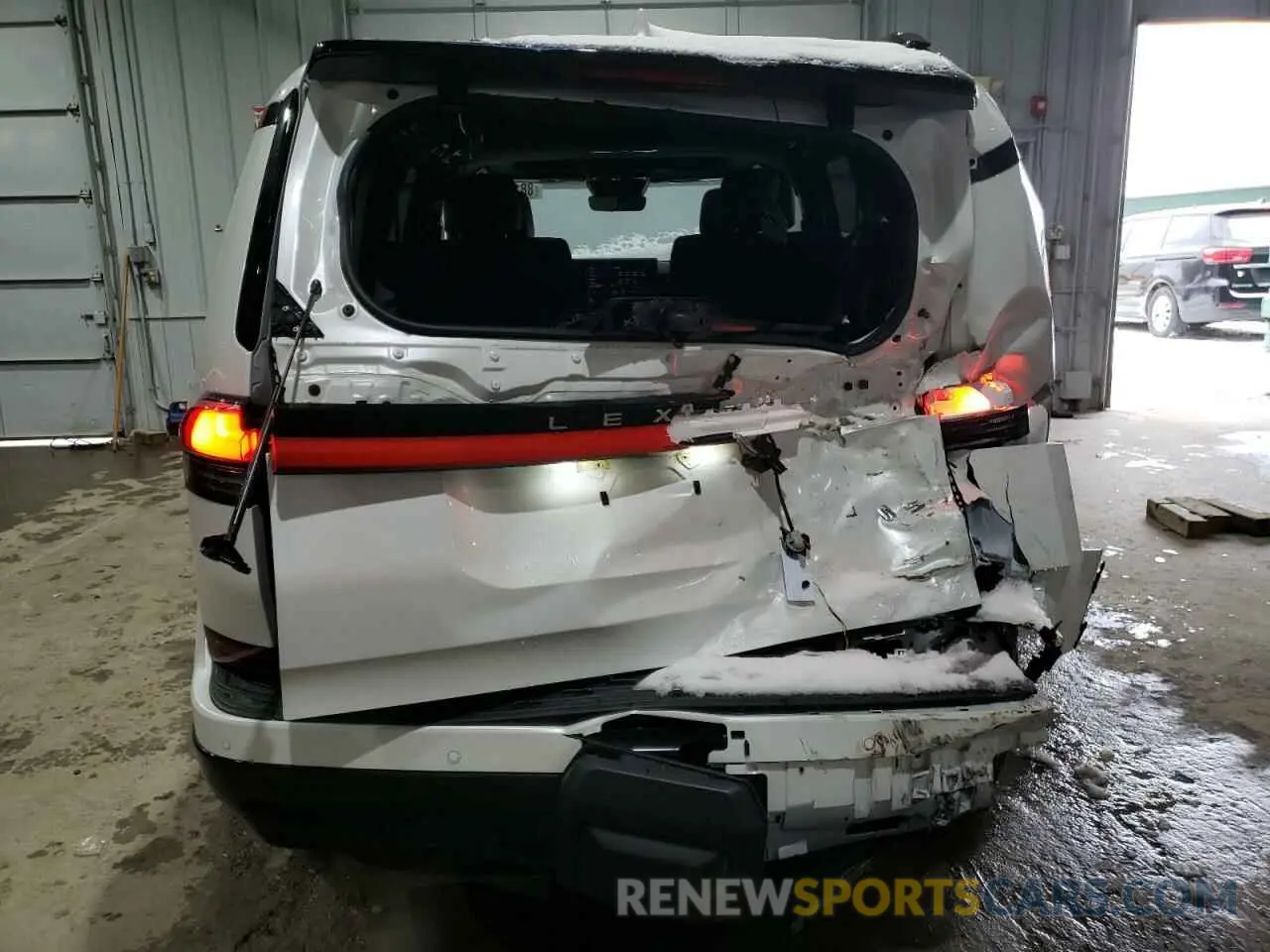 6 fotografías del automóvil dañado JTJTBCDX4R5000418 LEXUS GX 550 PRE 2024