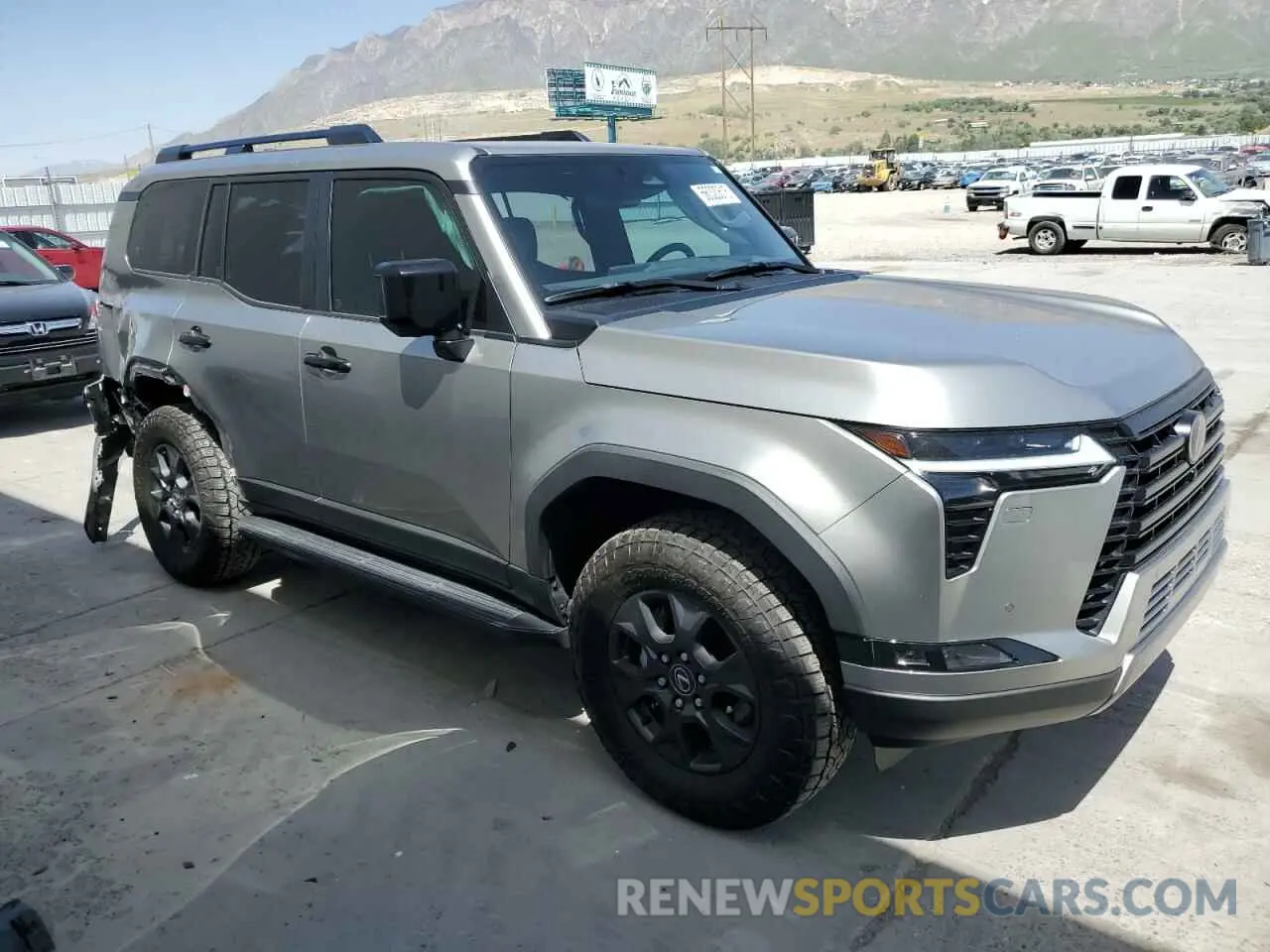 4 fotografías del automóvil dañado JTJTBCDX5R5008785 LEXUS GX 550 PRE 2024