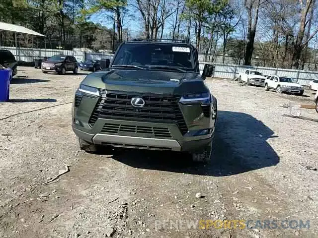 14 fotografías del automóvil dañado JTJTBCDX5R5023058 LEXUS GX 550 PRE 2024