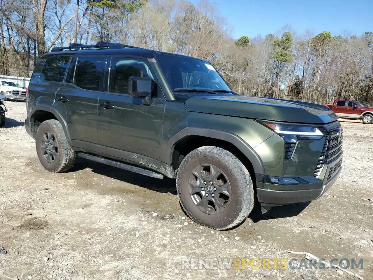 4 fotografías del automóvil dañado JTJTBCDX5R5023058 LEXUS GX 550 PRE 2024