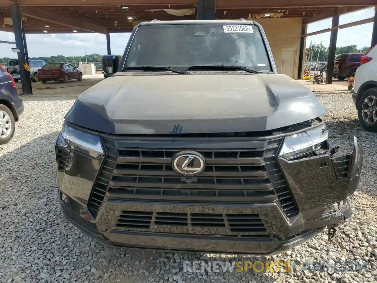 5 fotografías del automóvil dañado JTJTBCDX5R5023593 LEXUS GX 550 PRE 2024