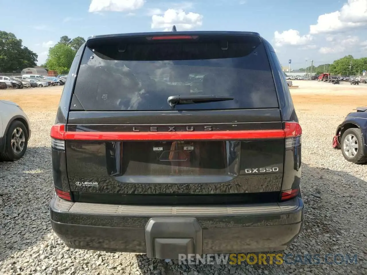 6 fotografías del automóvil dañado JTJTBCDX5R5023593 LEXUS GX 550 PRE 2024