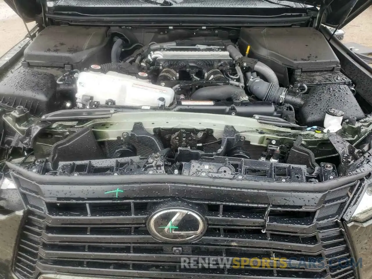 12 fotografías del automóvil dañado JTJTBCDXXR5014176 LEXUS GX 550 PRE 2024