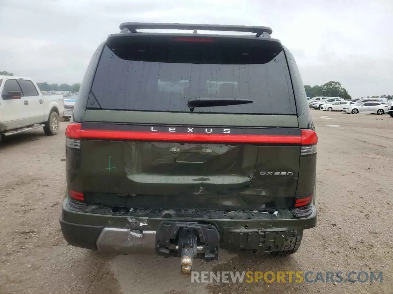 6 fotografías del automóvil dañado JTJTBCDXXR5014176 LEXUS GX 550 PRE 2024