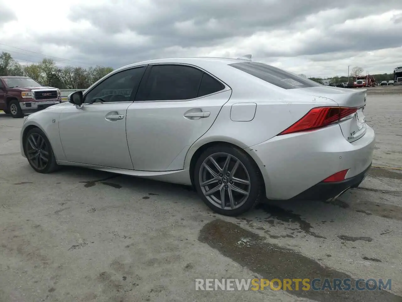 2 fotografías del automóvil dañado JTHBA1D20K5086650 LEXUS IS 2019