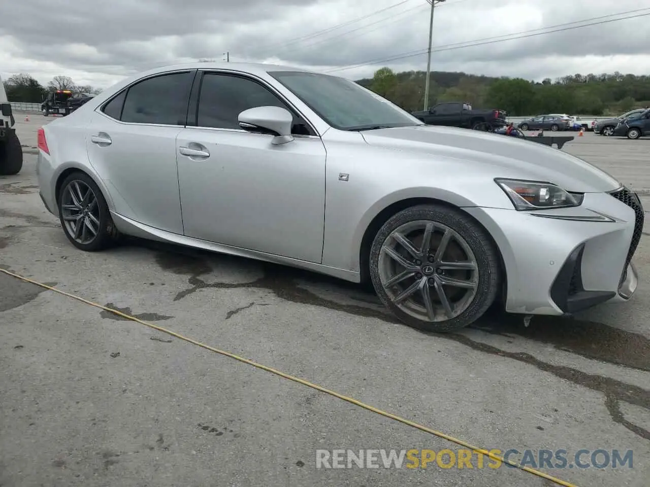 4 fotografías del automóvil dañado JTHBA1D20K5086650 LEXUS IS 2019