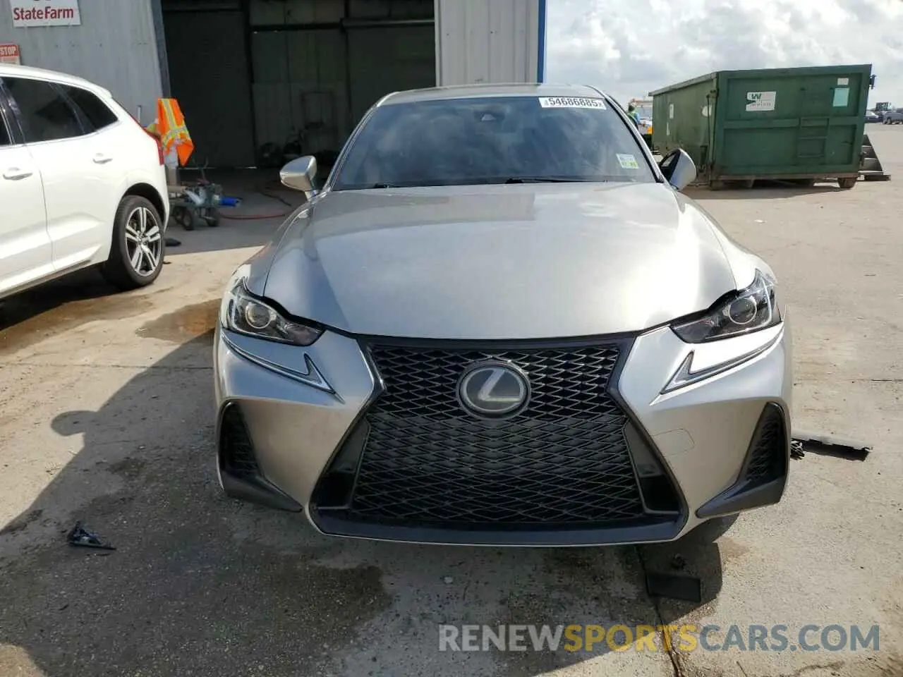 5 fotografías del automóvil dañado JTHBA1D20K5090519 LEXUS IS 2019