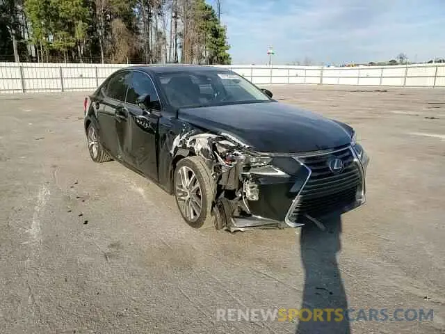 11 fotografías del automóvil dañado JTHBA1D21K5084759 LEXUS IS 2019