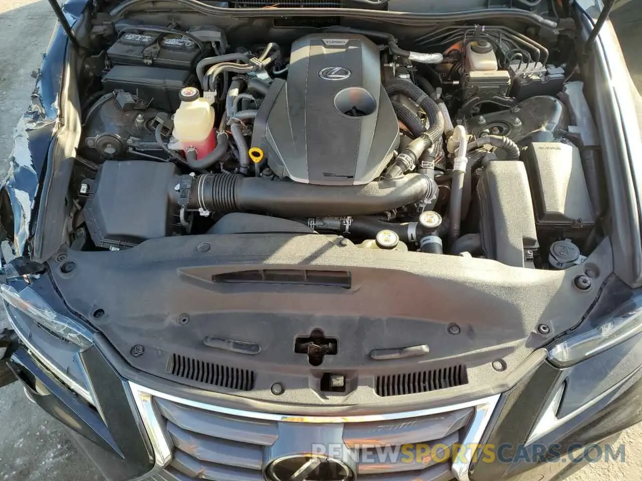 12 fotografías del automóvil dañado JTHBA1D21K5084759 LEXUS IS 2019
