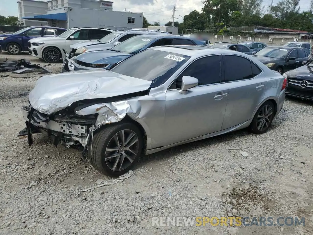 1 fotografías del automóvil dañado JTHBA1D21K5085796 LEXUS IS 2019