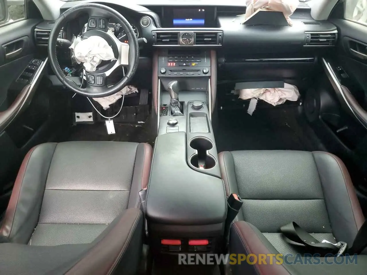8 fotografías del automóvil dañado JTHBA1D21K5085796 LEXUS IS 2019