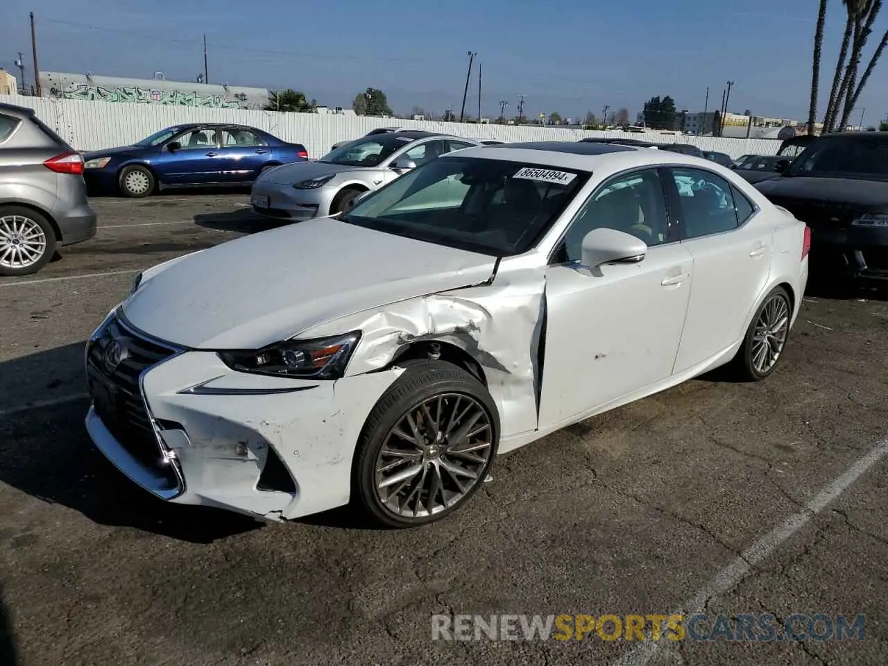 1 fotografías del automóvil dañado JTHBA1D21K5087497 LEXUS IS 2019