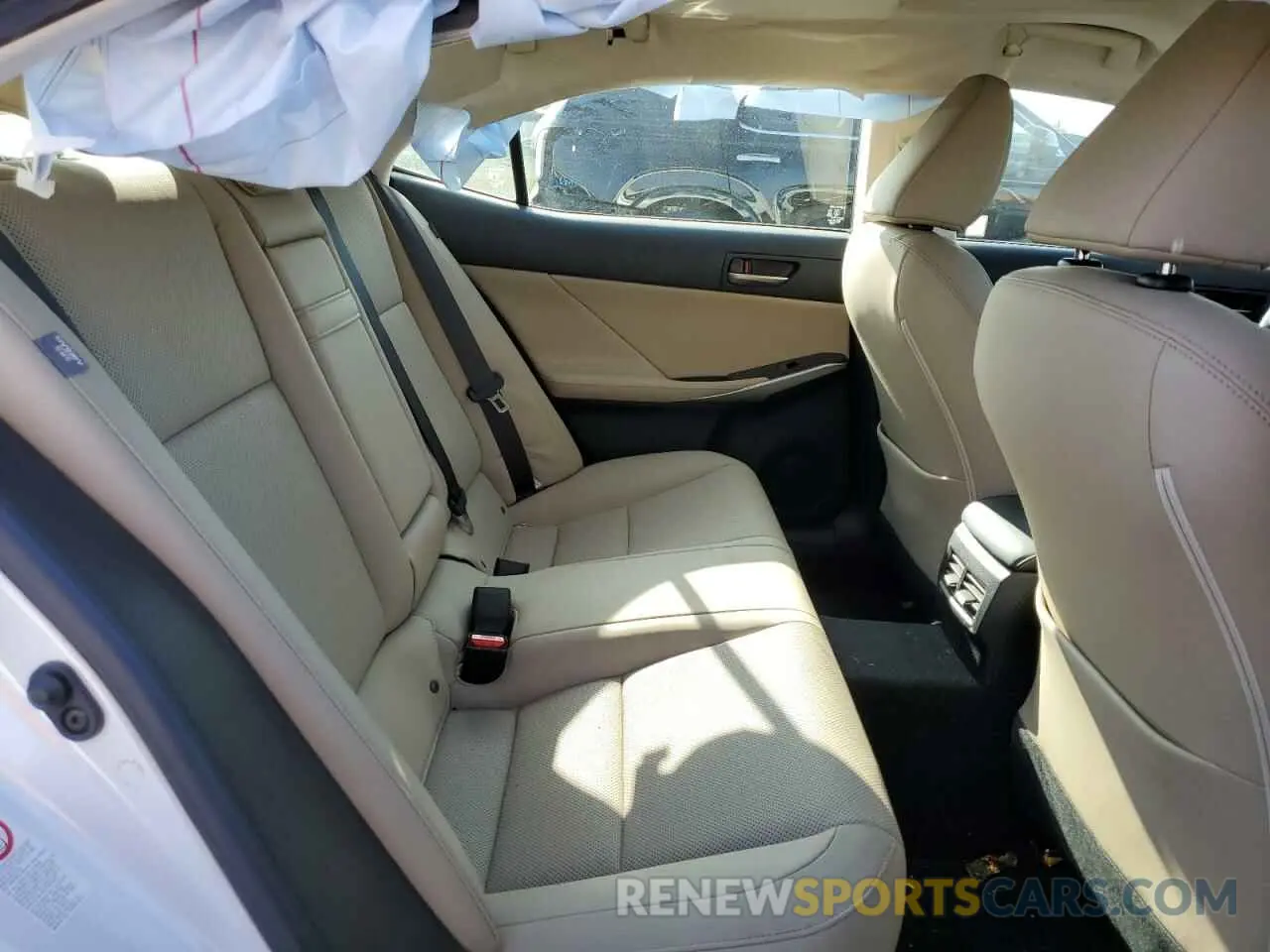 10 fotografías del automóvil dañado JTHBA1D21K5087497 LEXUS IS 2019
