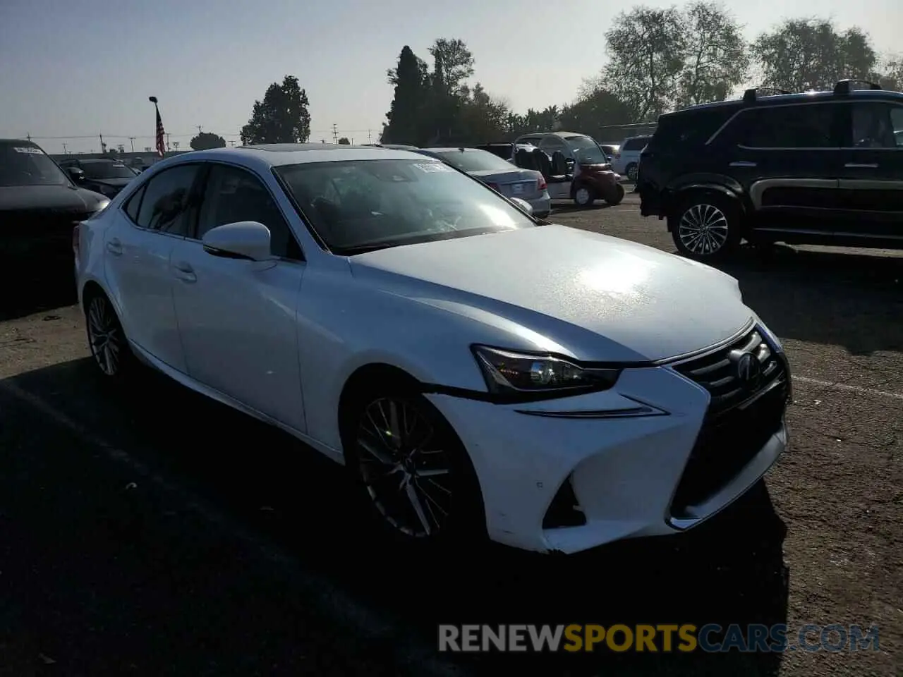 4 fotografías del automóvil dañado JTHBA1D21K5087497 LEXUS IS 2019