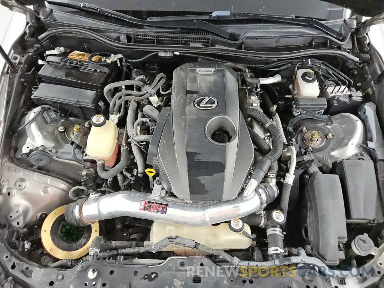 11 fotografías del automóvil dañado JTHBA1D21K5099939 LEXUS IS 2019