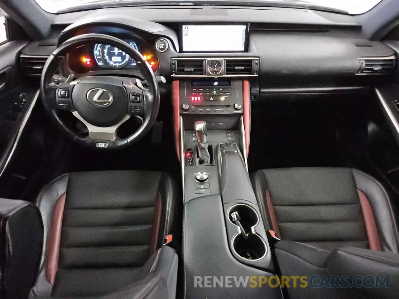 8 fotografías del automóvil dañado JTHBA1D21K5099939 LEXUS IS 2019