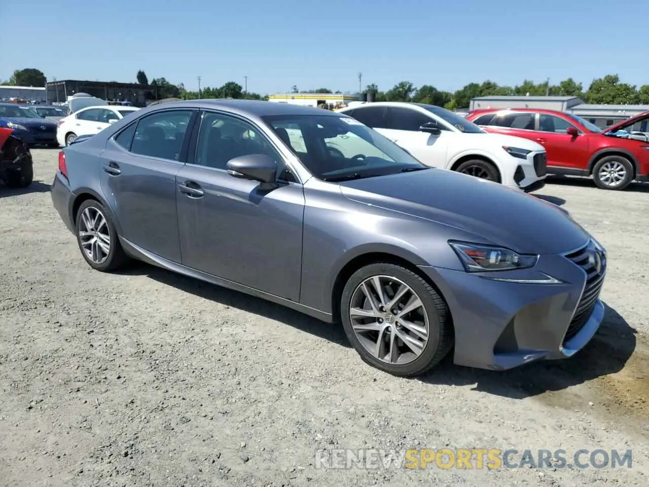4 fotografías del automóvil dañado JTHBA1D22K5084267 LEXUS IS 2019