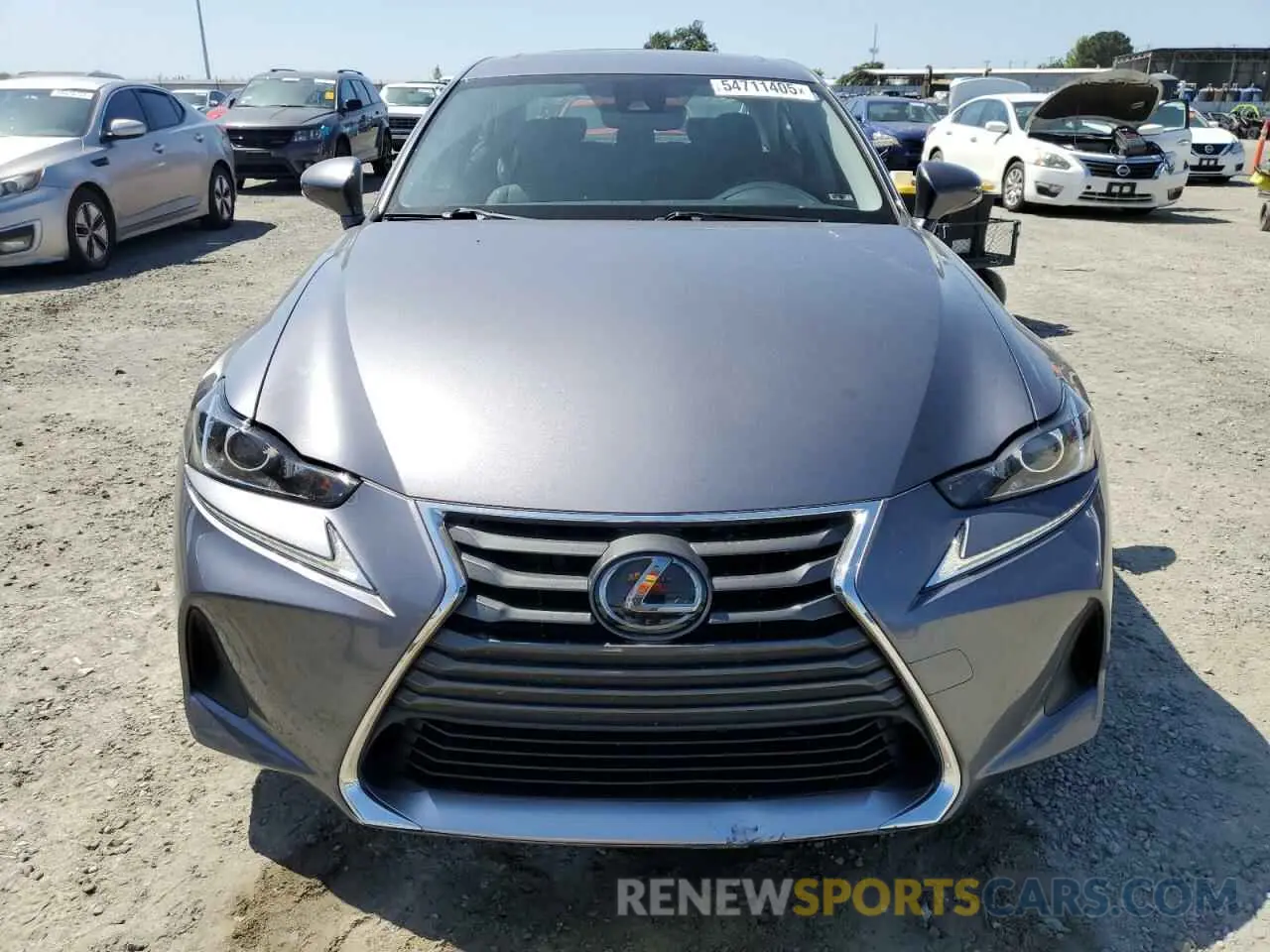5 fotografías del automóvil dañado JTHBA1D22K5084267 LEXUS IS 2019