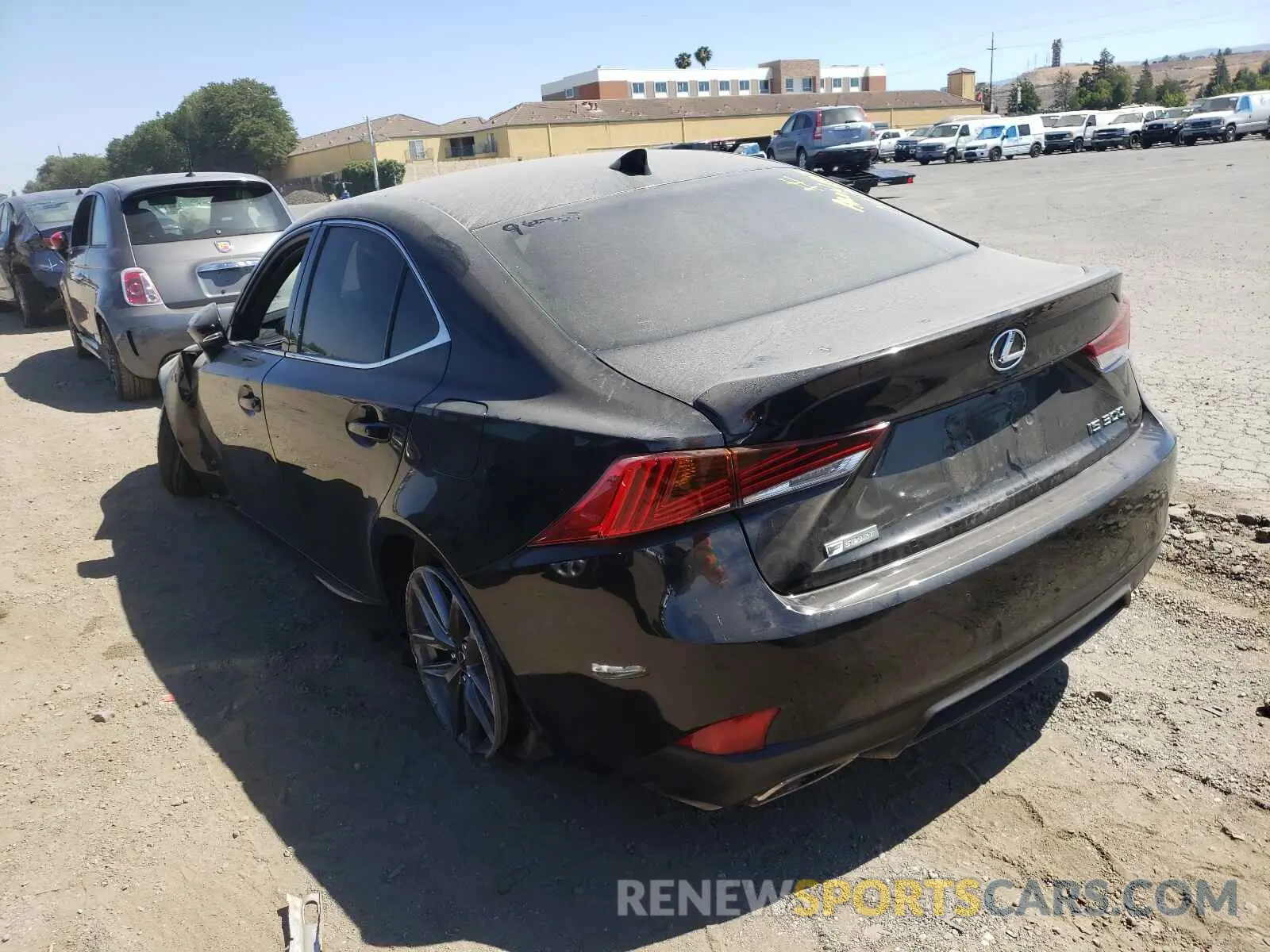 3 fotografías del automóvil dañado JTHBA1D22K5095155 LEXUS IS 2019
