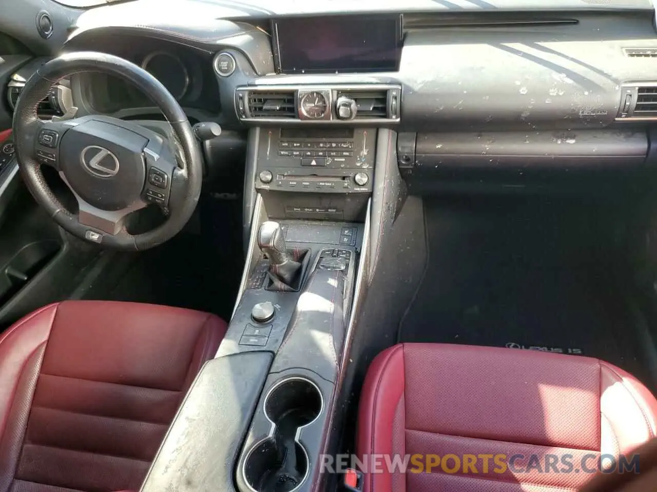 8 fotografías del automóvil dañado JTHBA1D23K5093107 LEXUS IS 2019