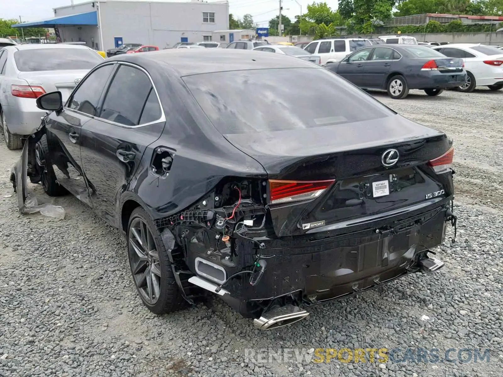 3 fotografías del automóvil dañado JTHBA1D23K5093799 LEXUS IS 2019