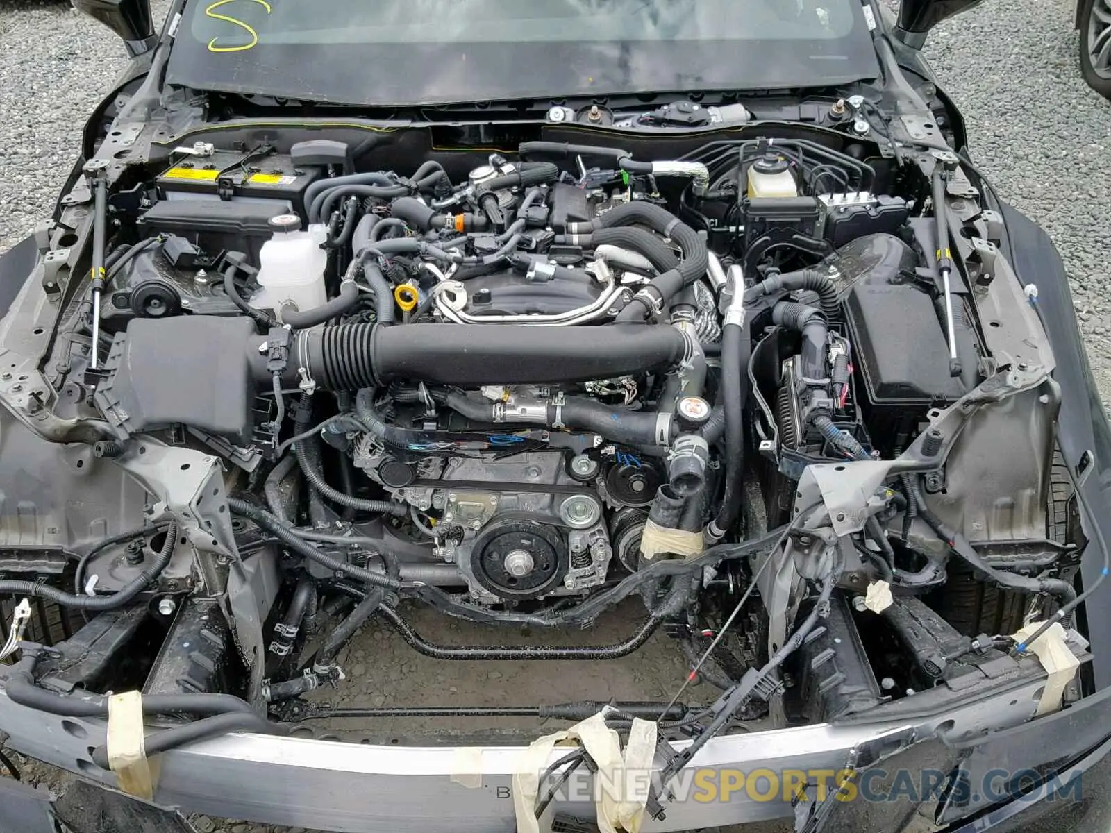 7 fotografías del automóvil dañado JTHBA1D23K5093799 LEXUS IS 2019