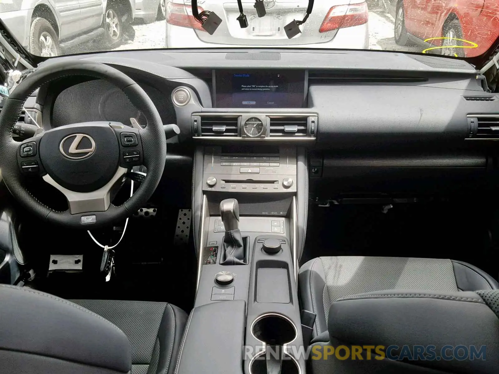 9 fotografías del automóvil dañado JTHBA1D23K5093799 LEXUS IS 2019