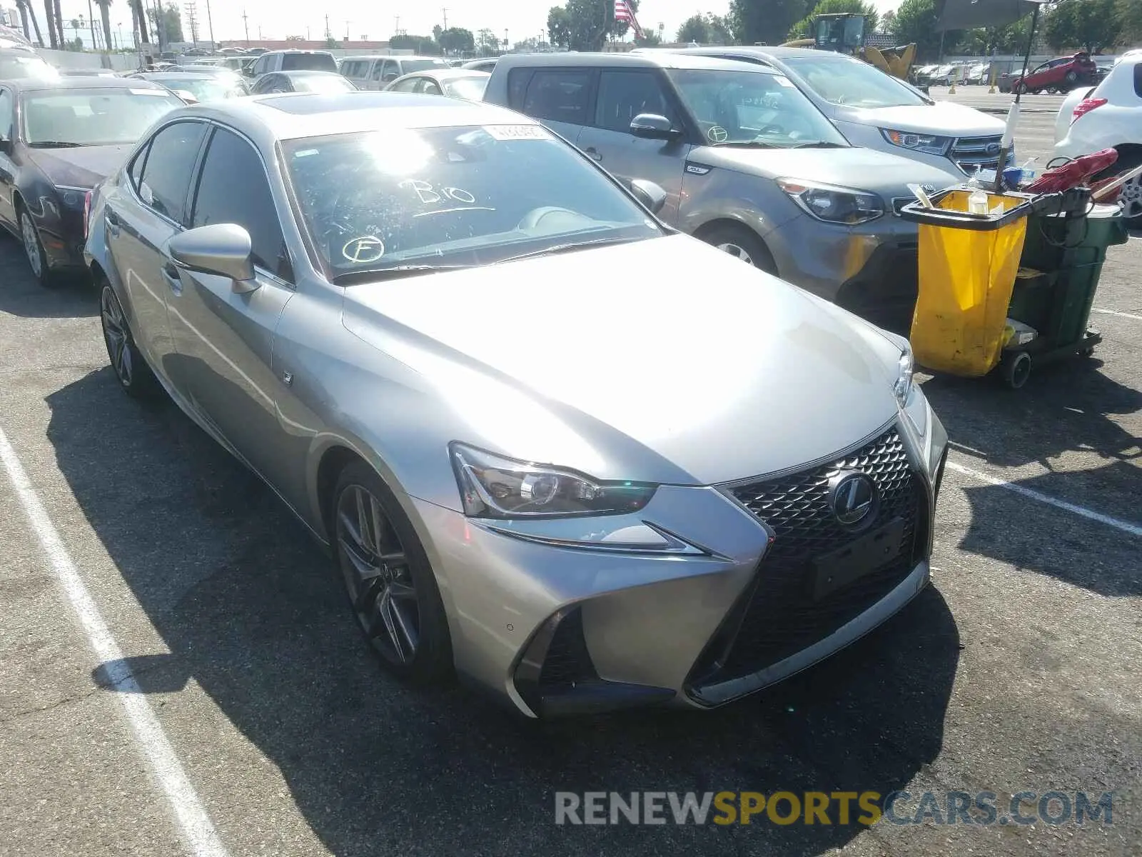 1 fotografías del automóvil dañado JTHBA1D23K5094192 LEXUS IS 2019