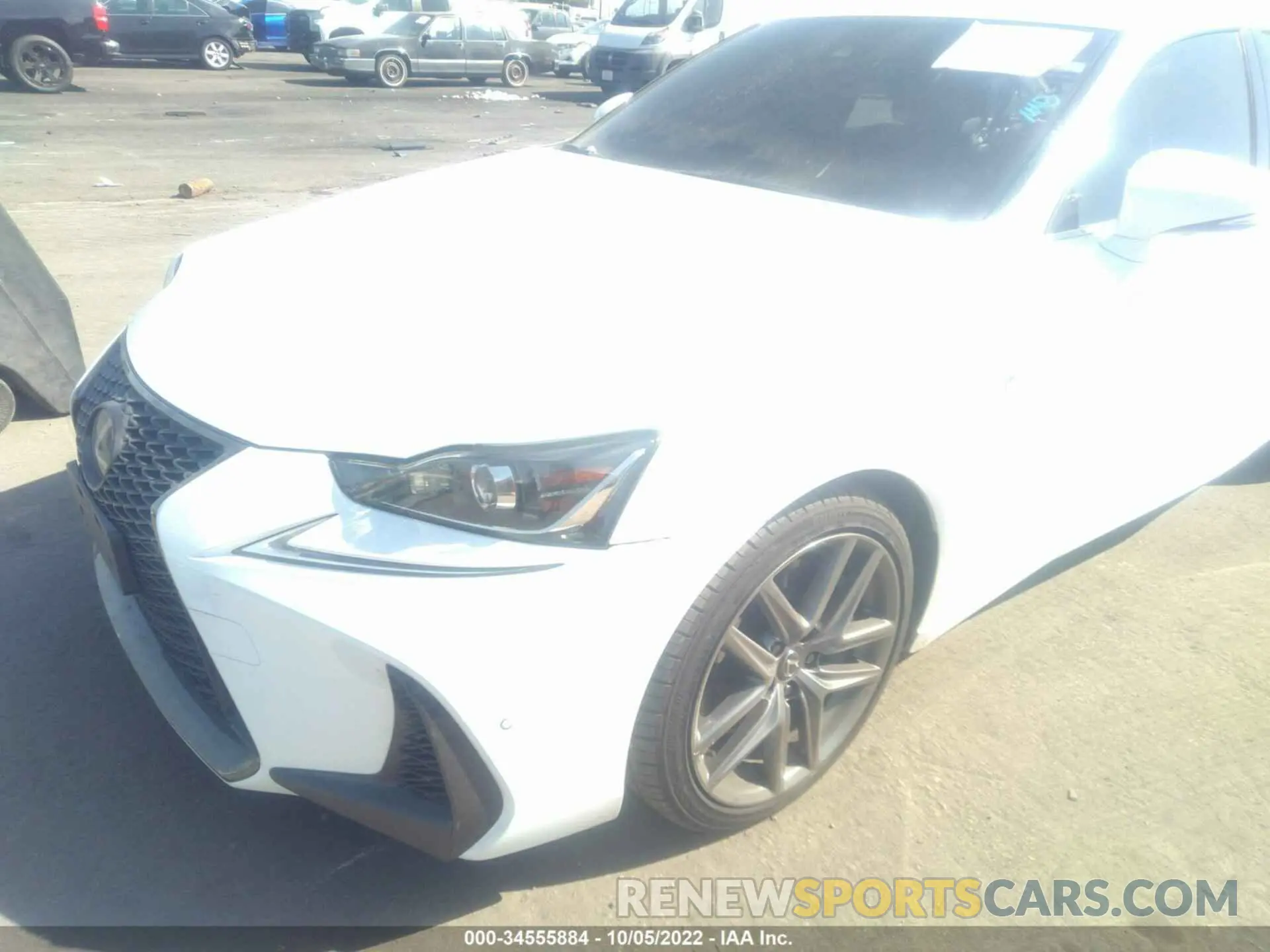 6 fotografías del automóvil dañado JTHBA1D23K5099456 LEXUS IS 2019