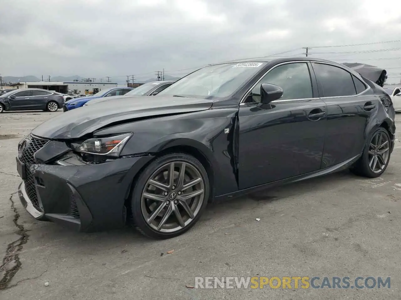 1 fotografías del automóvil dañado JTHBA1D25K5087678 LEXUS IS 2019