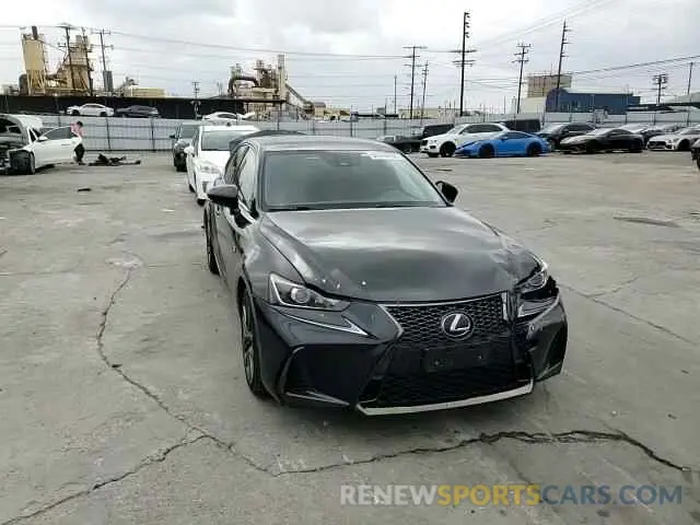 10 fotografías del automóvil dañado JTHBA1D25K5087678 LEXUS IS 2019