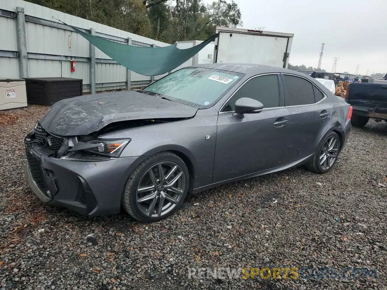 1 fotografías del automóvil dañado JTHBA1D25K5092007 LEXUS IS 2019
