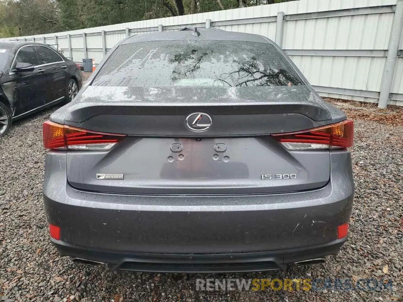 6 fotografías del automóvil dañado JTHBA1D25K5092007 LEXUS IS 2019