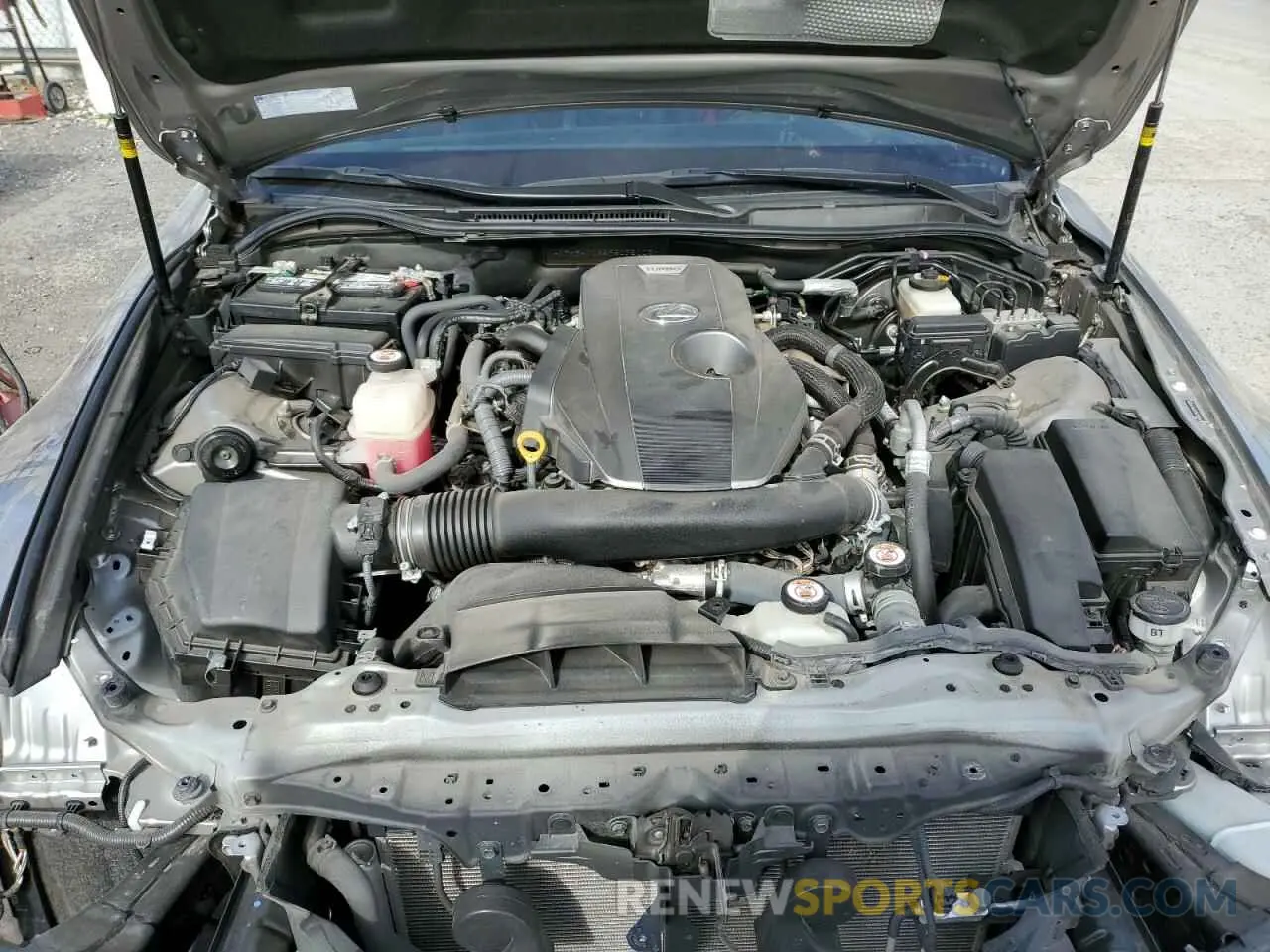11 fotografías del automóvil dañado JTHBA1D25K5095103 LEXUS IS 2019