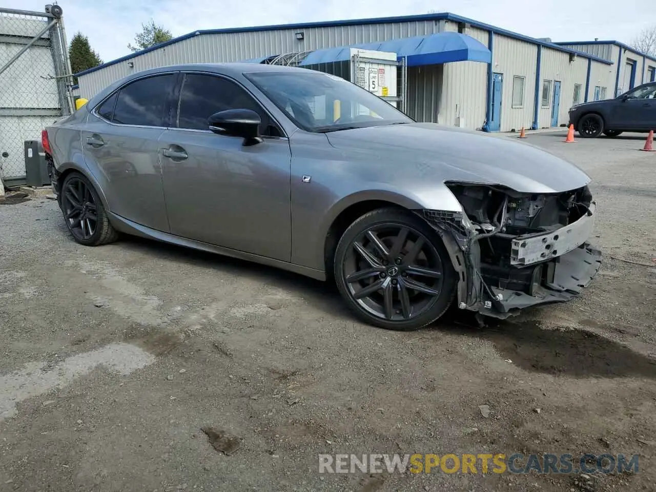 4 fotografías del automóvil dañado JTHBA1D25K5095103 LEXUS IS 2019
