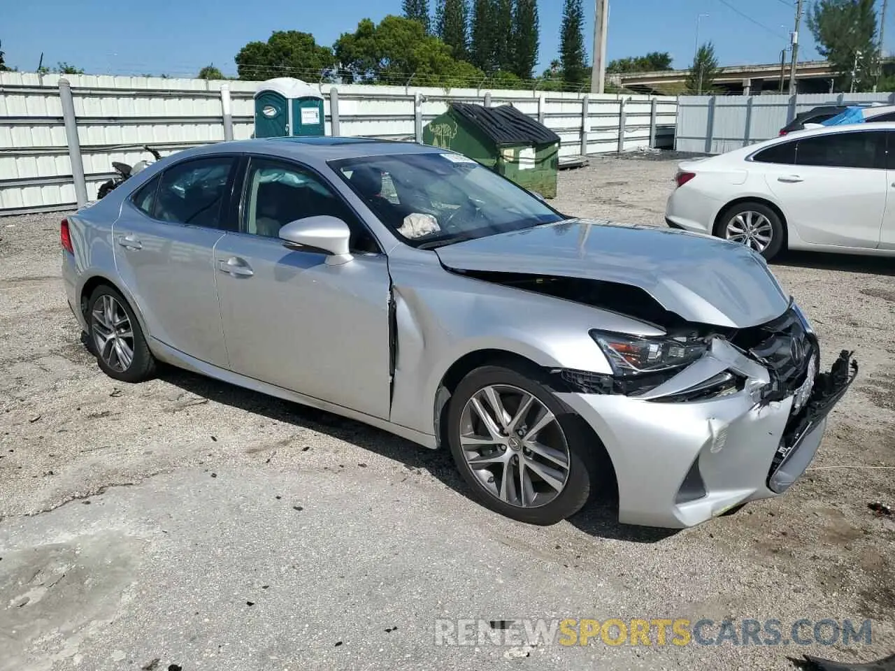 4 fotografías del automóvil dañado JTHBA1D26K5084031 LEXUS IS 2019