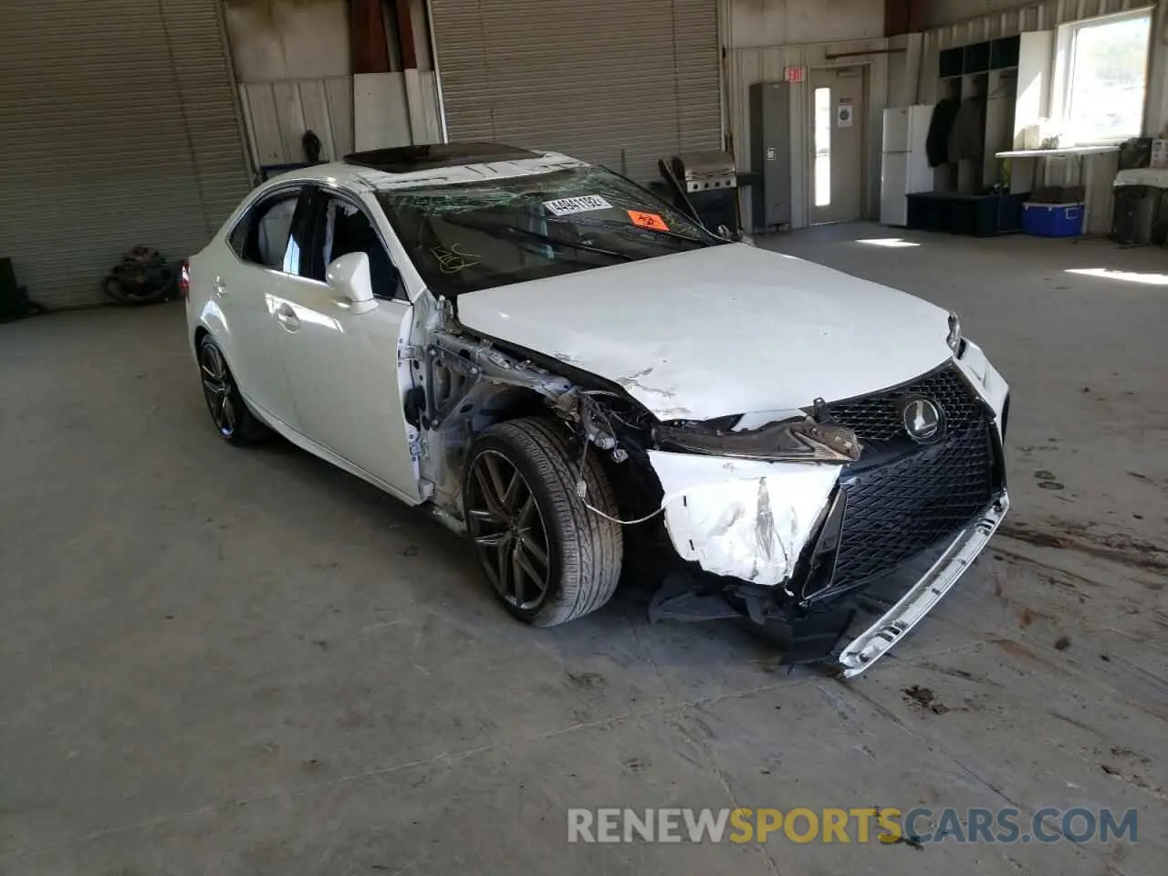 1 fotografías del automóvil dañado JTHBA1D26K5096213 LEXUS IS 2019